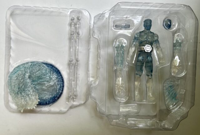 Iceman Marvel Select Unboxing Figure and Accessories