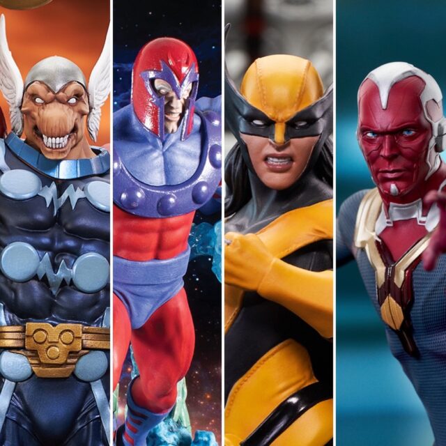 SDCC 2023 Diamond Select Toys Marvel Solicitations Statues Busts