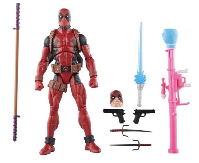 Deadpool San Diego Comic Con 2023 Figure and Accessories Hasbro