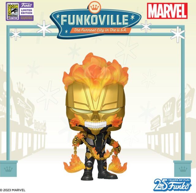 Exclusive SDCC 2023 Funko POP Ghost Rider Figure
