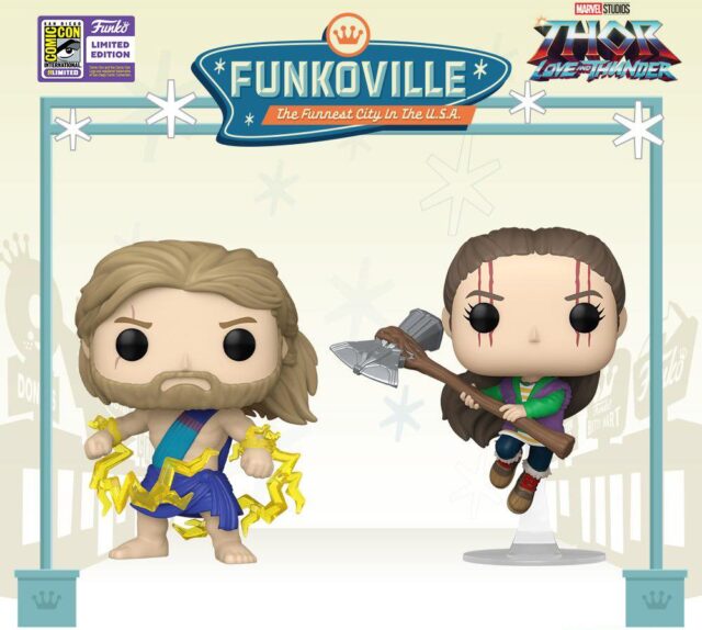 Funko POP SDCC 2023 Exclusive Thor Love and Thunder Gorr's Daughter 2-Pack