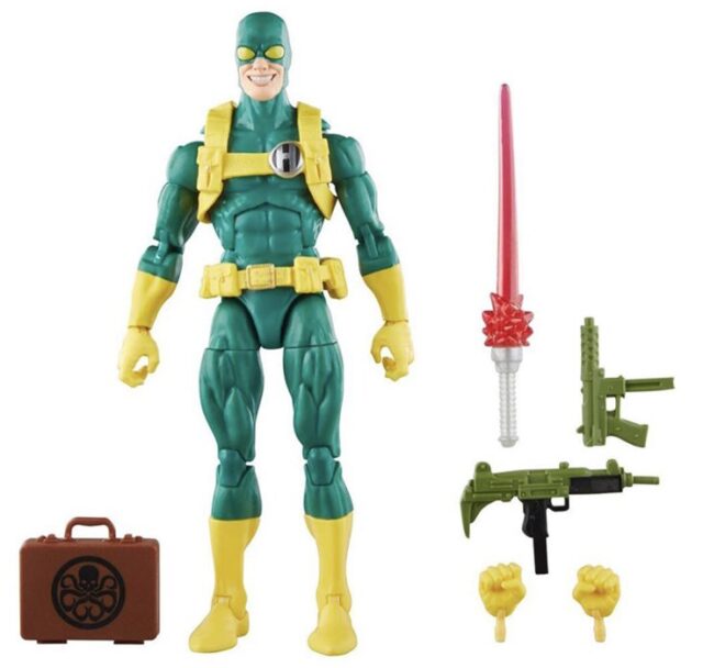 Marvel Legends Bob Agent of Hydra SDCC Exclusive 6 Inch Figure and Accessories