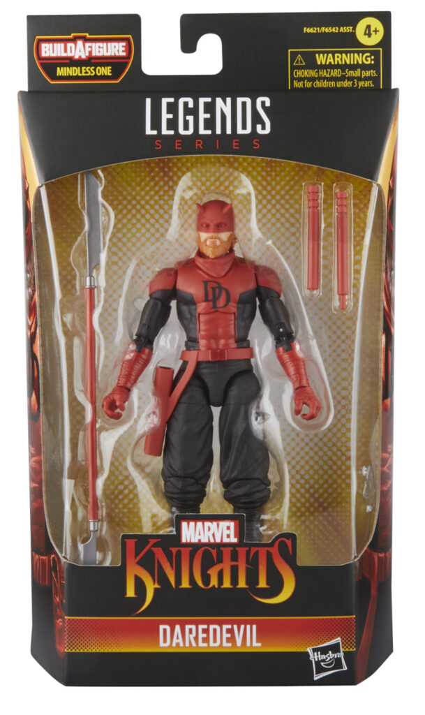 Marvel Legends Daredevil Bearded Figure Packaged