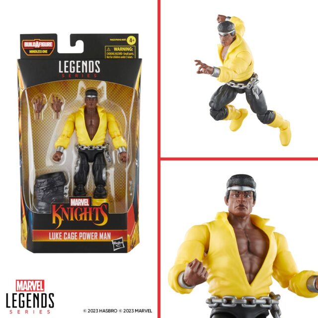 Marvel Legends Luke Cage Power Man Classic Figure from Marvel Knights Series