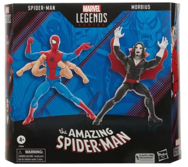 Marvel Legends Six Armed Spider-Man Morbius Box