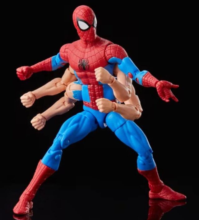 Six Armed Spider-Man Hasbro Marvel Legends Walmart Exclusive Figure