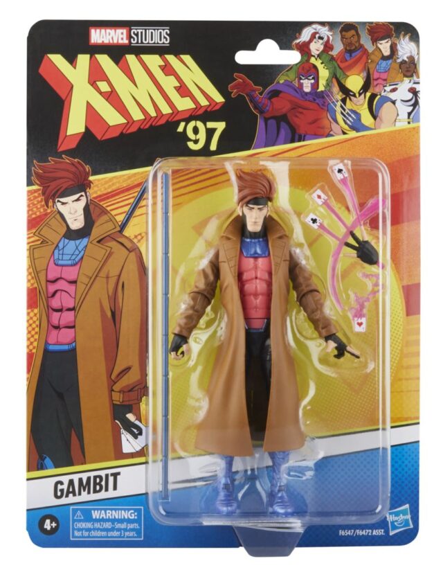 X-Men 97 Legends Gambit 6 Inch Figure Packaged