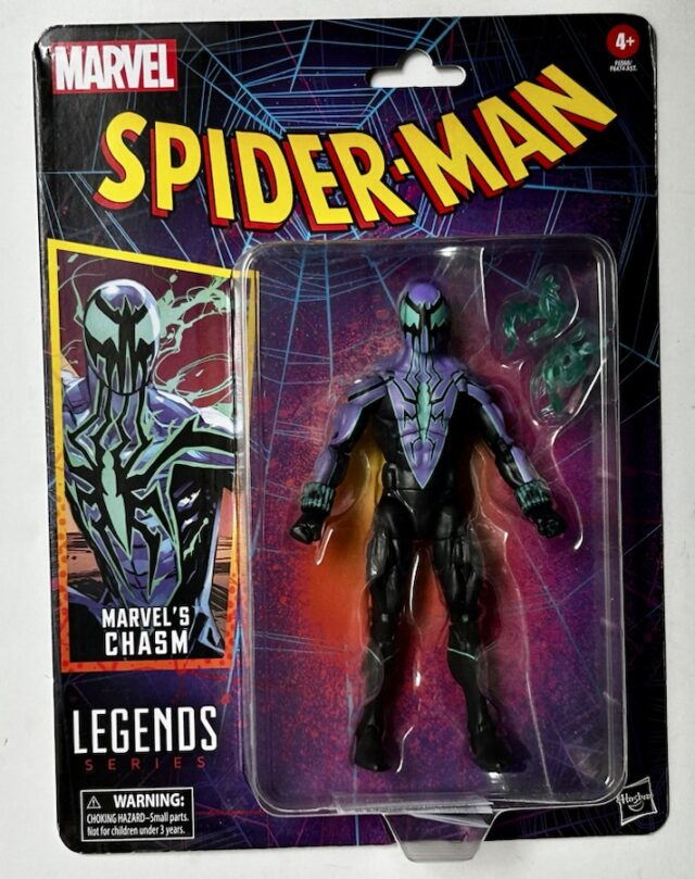 Spider-Man Retro Series CHASM Marvel Legends Figure Packaged