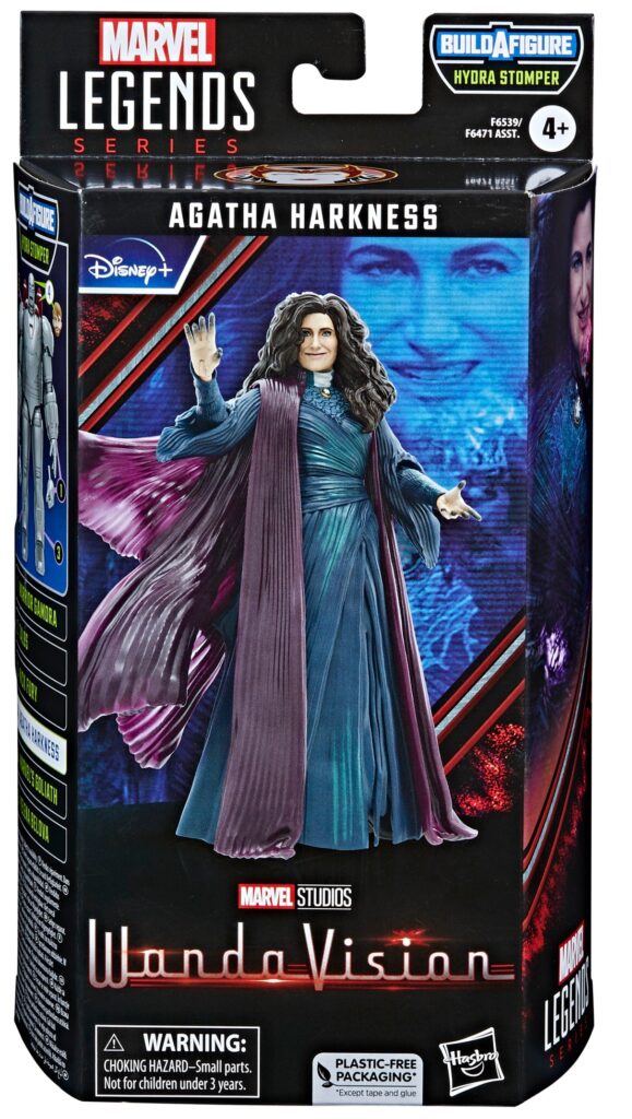 Disney+ Marvel Legends WandaVision Agatha Harkness 6 Inch Figure Box