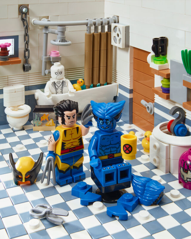 LEGO Marvel Minifigures Beast Wolverine Moon Knight 71039 2023