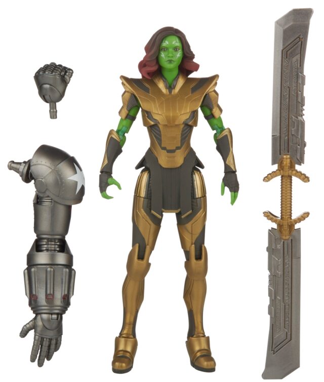 Marvel Legends What If Gamora Figure and Accessories