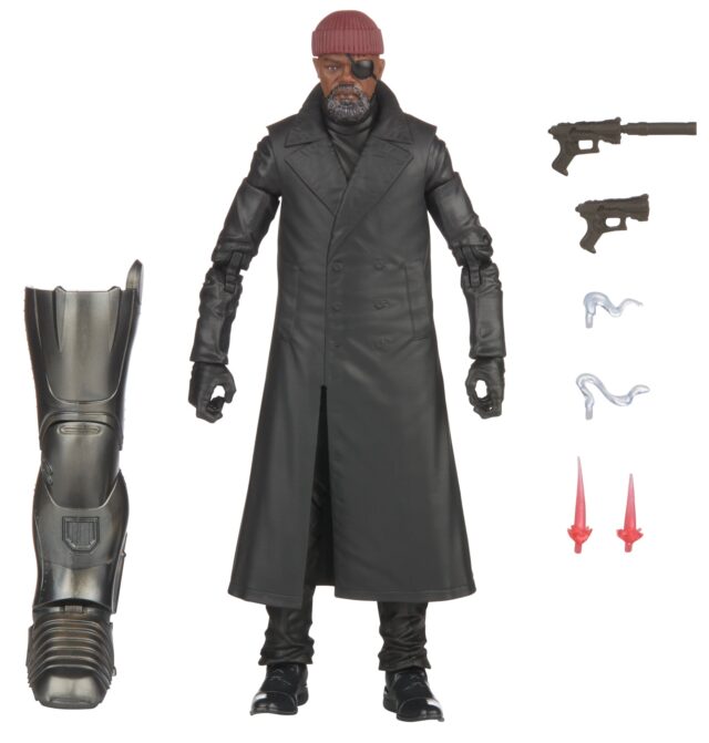 Secret Invasion Marvel Legends Nick Fury Figure and Accessories