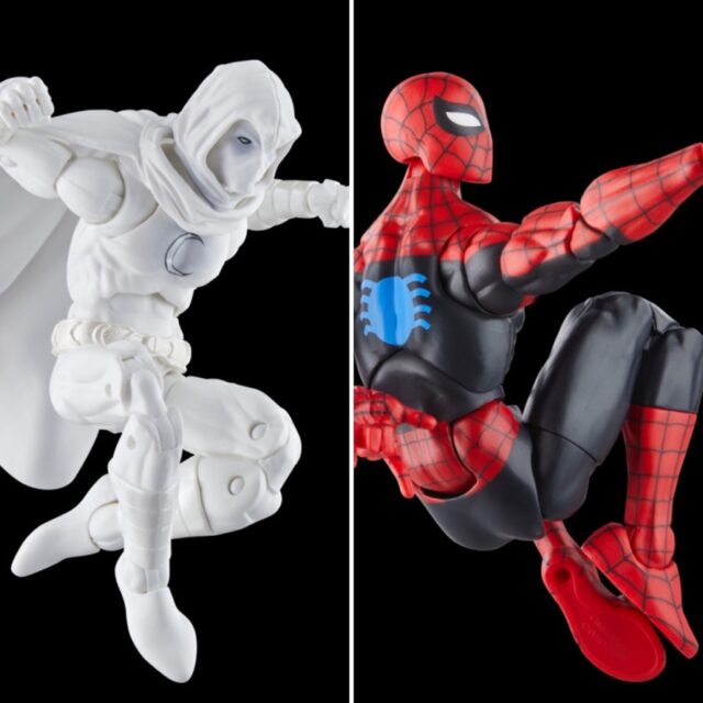 Marvel Legends Target Exclusive Retro Spider-Man and Moon Knight Figures
