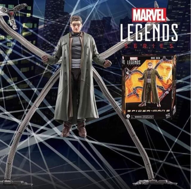 Doc Ock Marvel Legends 2023 Hasbro Movie Figure