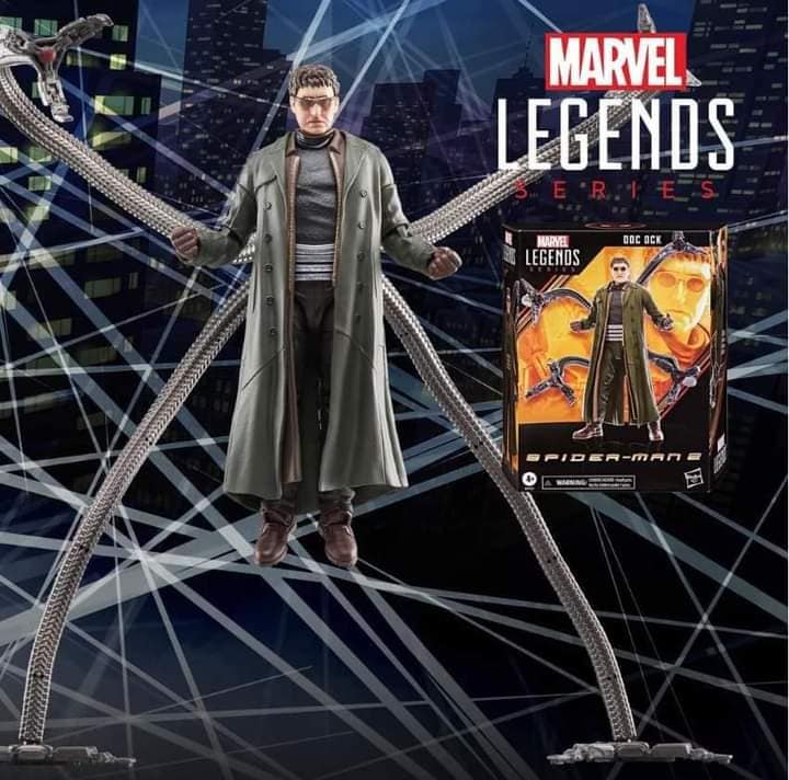 Hasbro Marvel Legends Deluxe Spider-man 2 Doctor Octopus Figure In