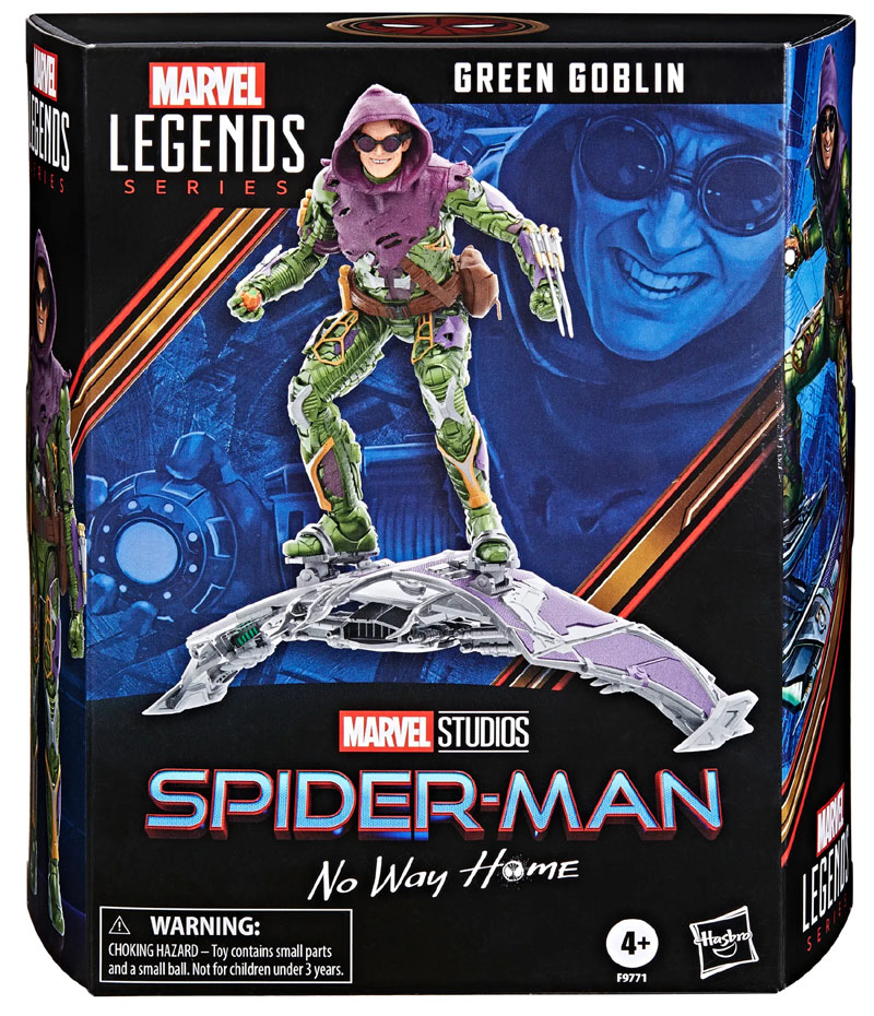 Spider-Man: No Way Home Marvel Legends Figures Include Doc Ock, Goblin &  Unmasked Spideys