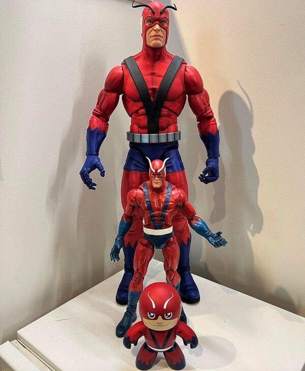 Marvel Legends Haslab Giant Man Figure Campaign Size Comparison Photos Marvel Toy News