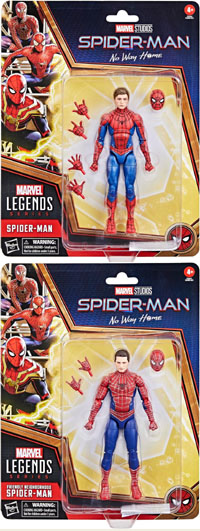 Spider-Man: No Way Home Marvel Legends Figures Include Doc Ock, Goblin &  Unmasked Spideys