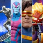 Marvel Select Archangel! Gallery Silver Surfer! Animated Ghost Rider! Cyclops Bust!