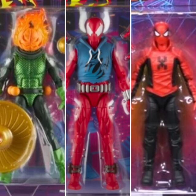 Mavel Legends 2024 Spider-Man Retro Scarlet Spider Jack O Lantern Last Stand Spider-Man