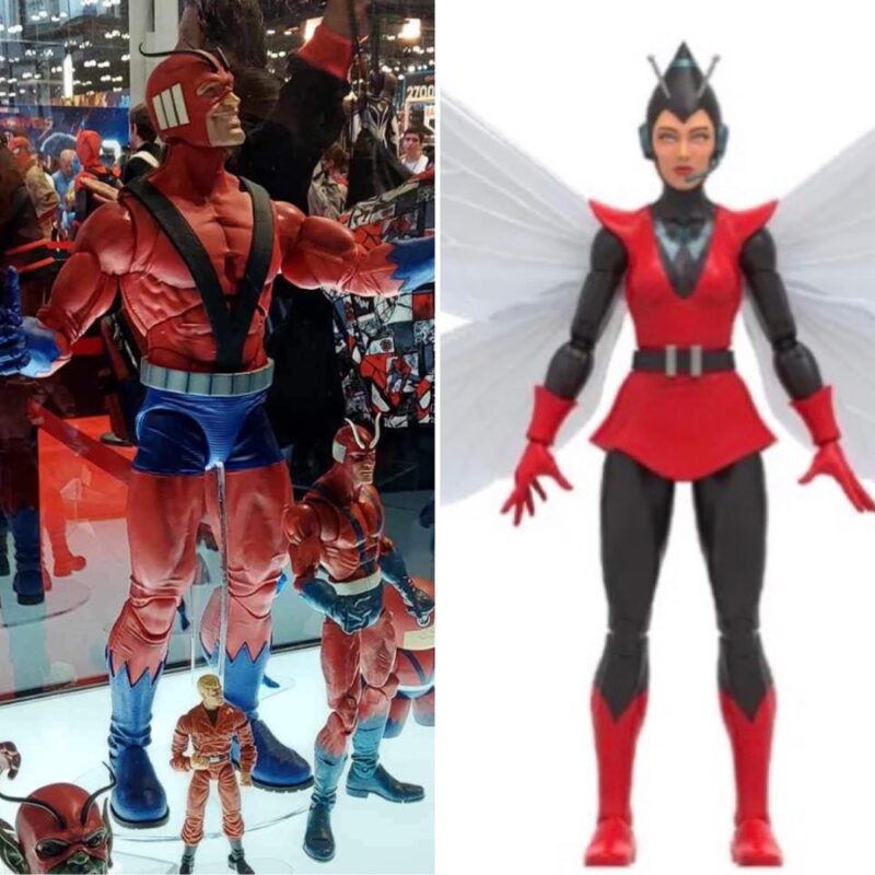 Haslab Giant-Man + 2024 Marvel Legends Classic Wasp Figure Revealed