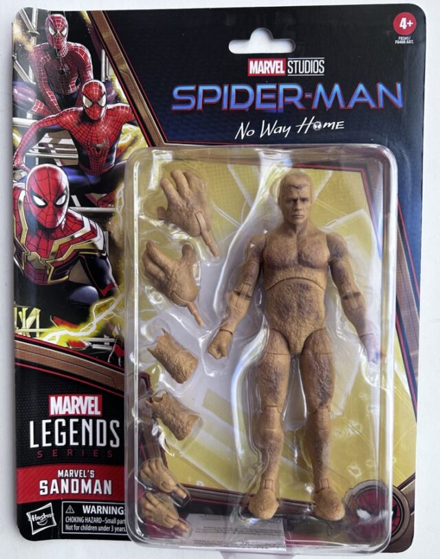 Spider-Man No Way Home Legends Sandman Packaged Movie Figure