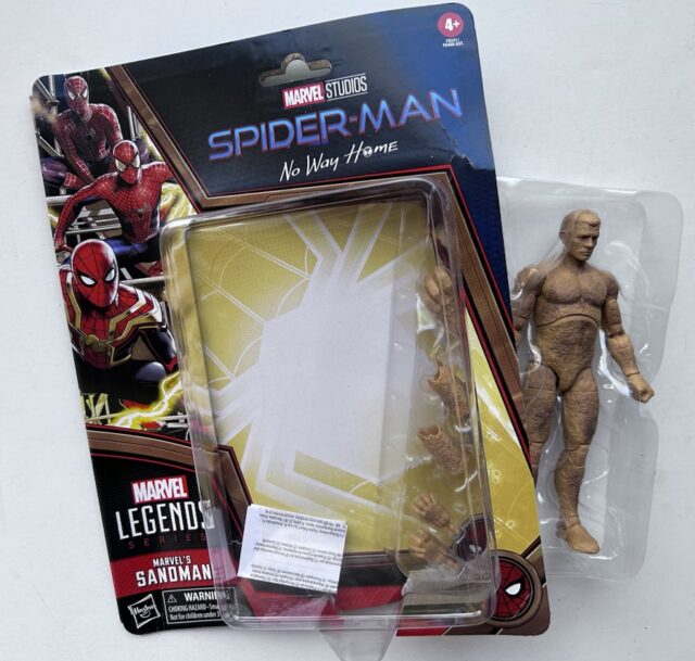 Unboxing Marvel Legends Spider-Man No Way Home Sandman 6" Movie Action Figure