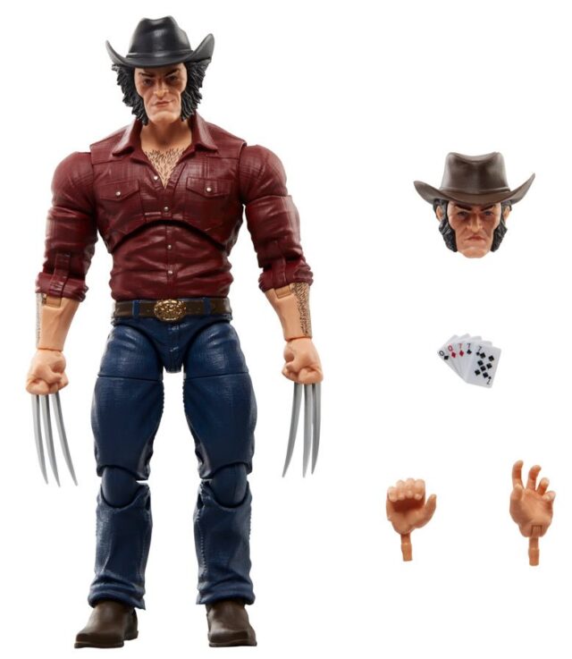 2024 Marvrel Legends Wolverine Cowboy Logan Figure and Accessories