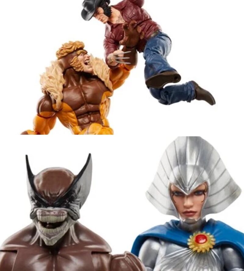 Marvel Legends 2024 Wolverine and Lilandra Figures
