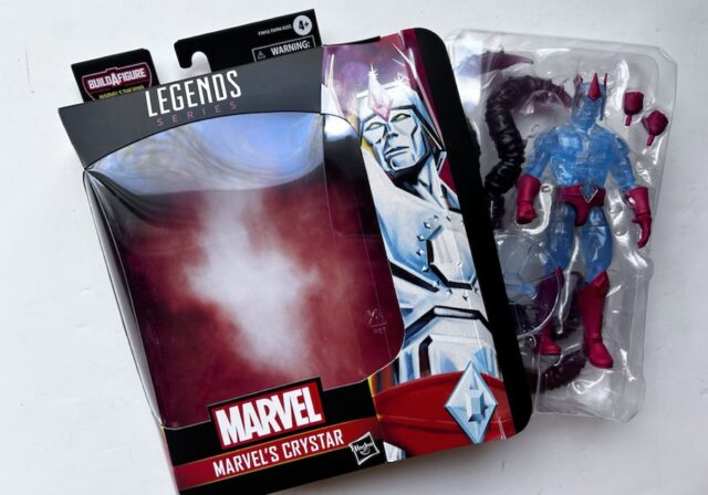 Marvel Legends Void Series Crystar Figure Unboxing