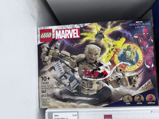 LEGO 76280 Spider-Man vs. Sandman: Final Battle Set Box Front