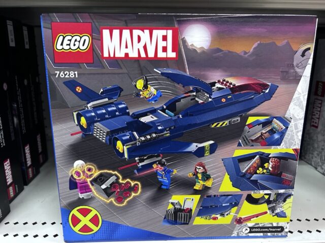 X-Men 97 LEGO 76281 X-Men X-Jet Box Back