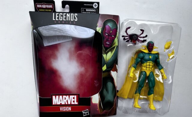 Unboxing Vision Marvel Legends Void Hasbro Action Figure