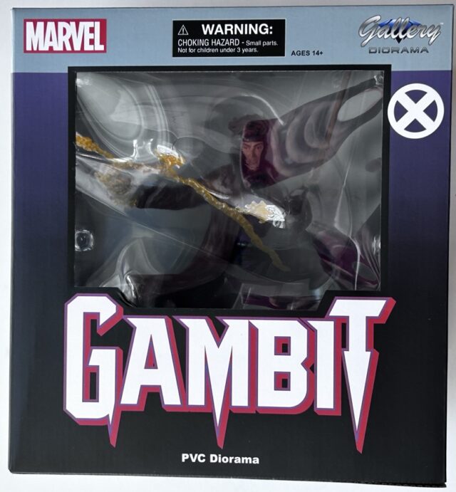 Marvel Gallery Gambit Statue Box Packaging