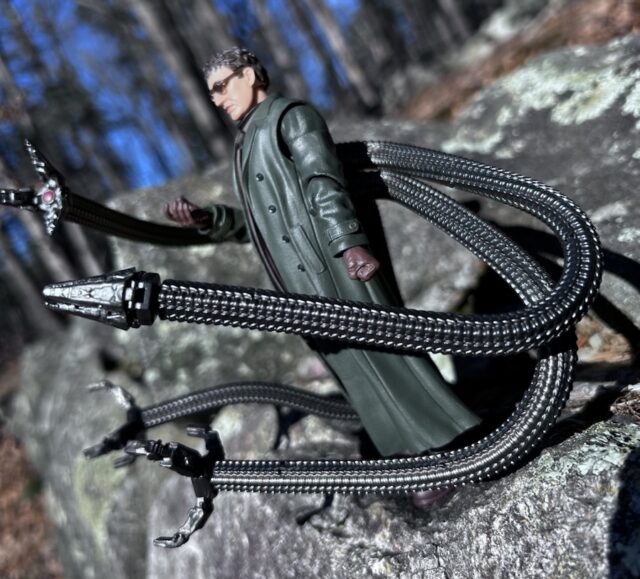Side View of Spider-Man Movie Legends Doc Ock Action Figure