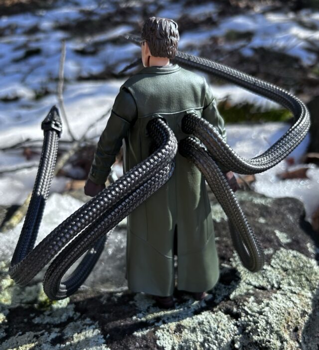 Back View of Marvel Legends Doctor Octopus Spider-Man NWH Movie Deluxe Figure