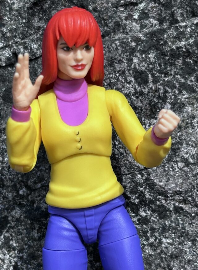 Close-Up of Mary Jane Watson Hasbro 6" Figure