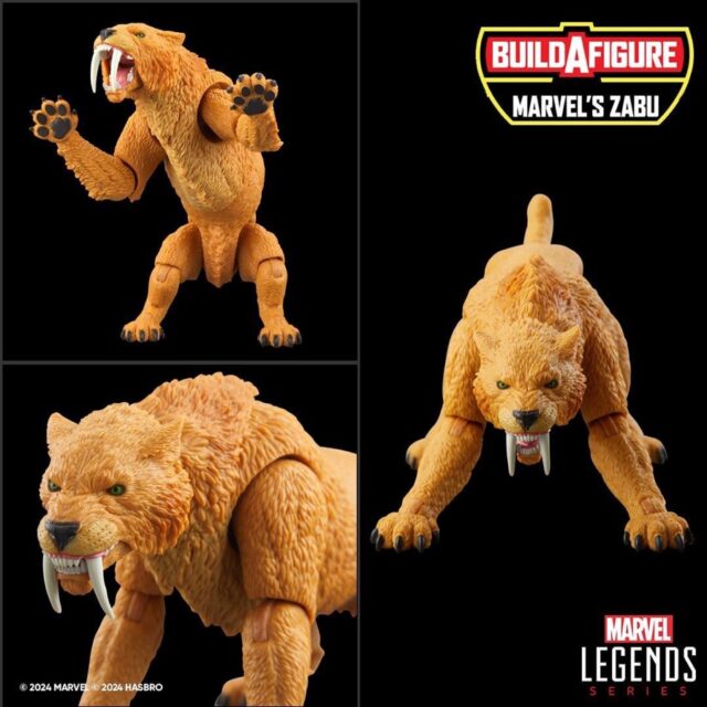 Marvel Legends Zabu Tiger Build-A-Figure BAF