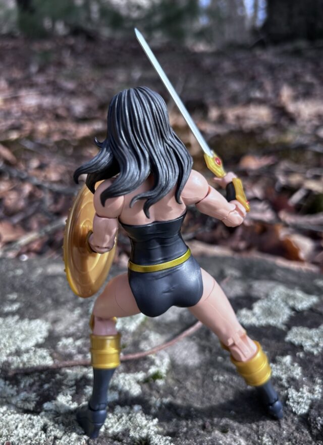 Back of Marvel Legends Zarda Power Princess 6 Inch Figure