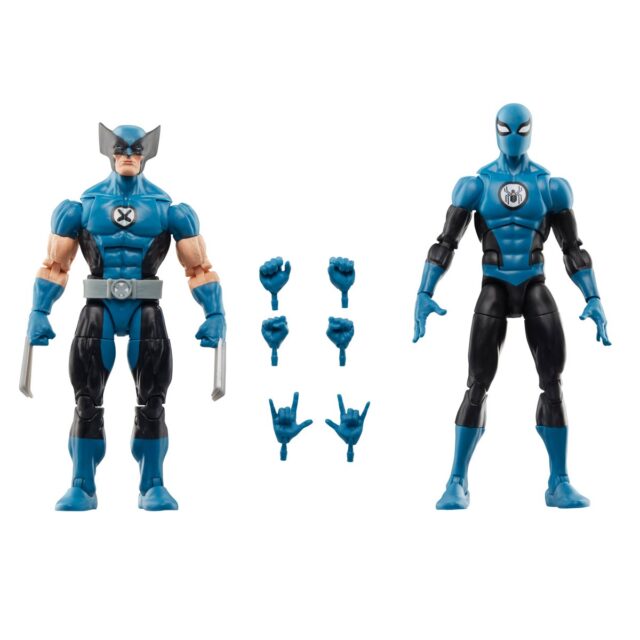 Wolverine Marvel Legends Spider-Man New Fantastic Four Figures and Accessories