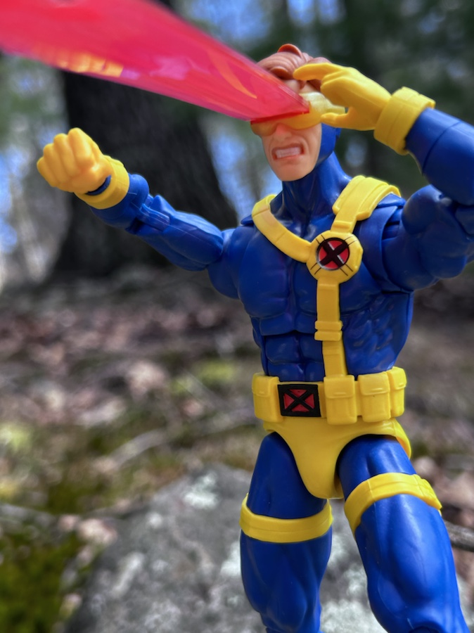 Angry Head Optic Blast Cyclops X-Men 97 Hasbro Action Figure