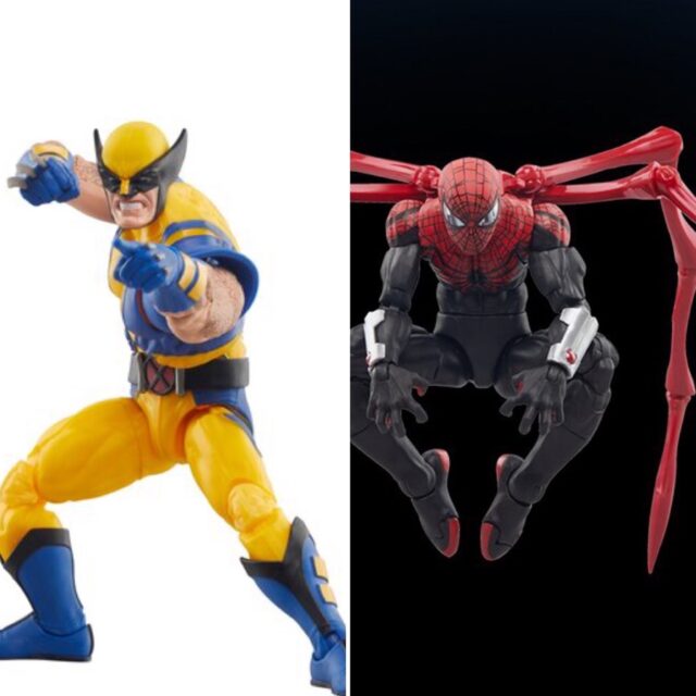 Marvel Legends 2024 Astonishing Wolverine and Superior Spiderman Figures