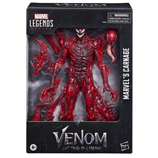 Carnage Marvel Legends 2024 8" Movie Action Figure Packaged Deluxe