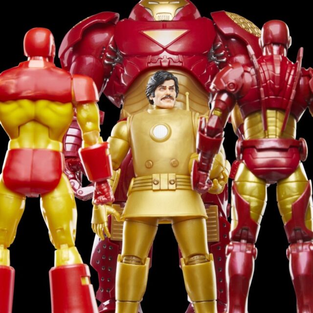 Size Comparison Hulkbuster Iron Man Legends 2024 Figure with 6" Iron Man Figures