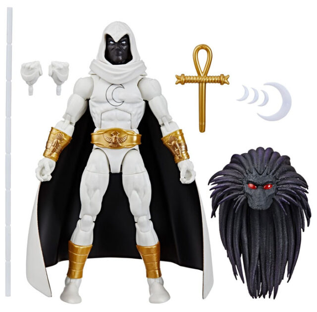 Marvel Legends Strange Tales Moon Knight Figure with Blackheart Head