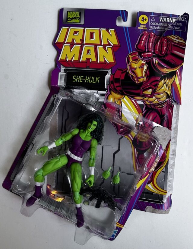 Unboxing Marvel Legends 2024 Figura de ação retrô She-Hulk
