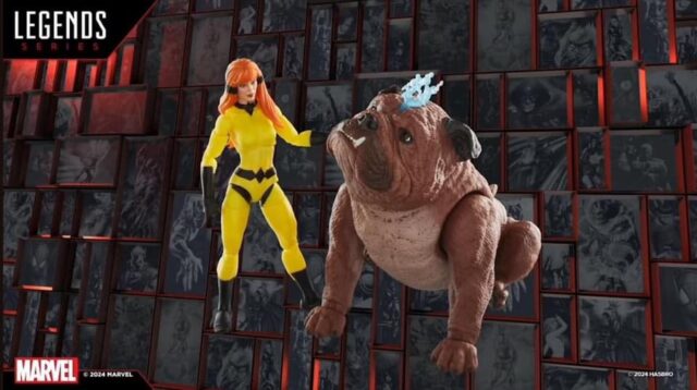 Amazon Marvel Legends Cristal e Lockjaw