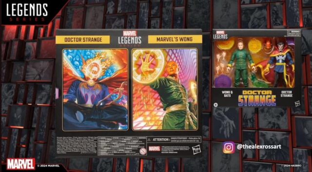 Amazon Doctor Strange Wong Marvel Legends Set 