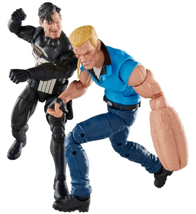 Punisher vs Bushwacker Hasbro Marvel Legends 6" Action Figures