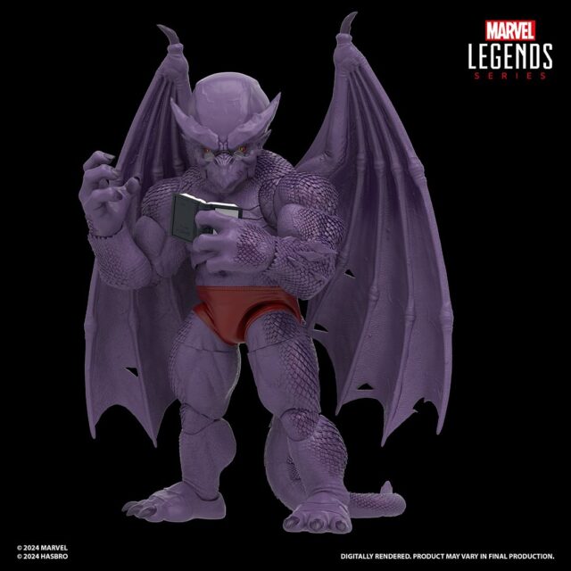 Hasbro Dragon Man Marvel Legends Figura Lendo Livro Usando Óculos